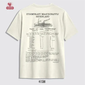 SAWOONG Kaos Premium Vintage Edisi Iklan Naik Haji Tahun 1888