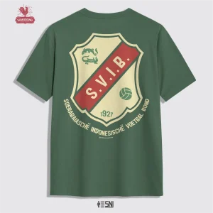 SAWOONG Kaos Premium Vintage Edisi Logo Cikal Bakal Persebaya