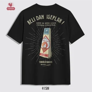 SAWOONG Kaos Premium Vintage Edisi Iklan Rokok Praoe Lajar