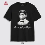 SAWOONG Kaos Premium Vintage Edisi Foto Sukarno Kecil