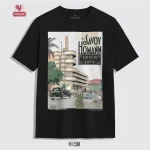 SAWOONG Kaos Premium Vintage Edisi Ilustrasi Hotel Savoy Homann