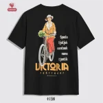 SAWOONG Kaos Premium Vintage Edisi Iklan Sepeda Victoria